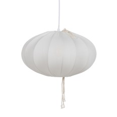 Lampadario Bianco Cotone 220-240 V 40 x 40 x 23,5 cm    