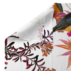 Lenzuolo Superiore HappyFriday Birds of paradise Multicolore 260 x 270 cm    