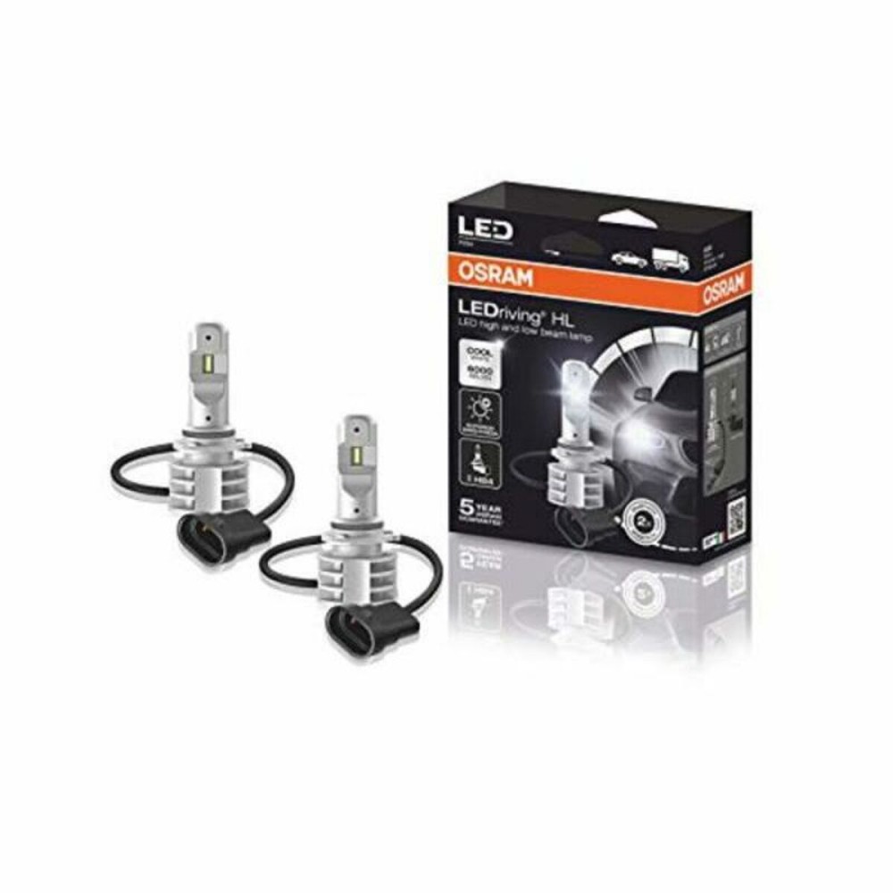 Lampadina per Auto OS9736CW Osram OS9736CW HB4 14W 12/24V 6000K (2 Pezzi)    