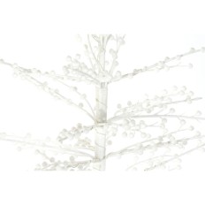 Albero di Natale Home ESPRIT Bianco Metallo 50 x 50 x 120 cm    