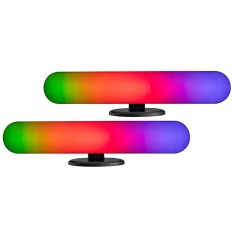 Lampada da scrivania Tracer RGB Ambience - Smart Flow Nero Multicolore    