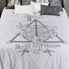 Copripiumino Harry Potter Deathly Hallows Legend Multicolore 175 Fili 140 x 200 cm Singolo    