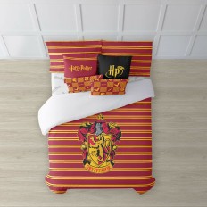 Copripiumino Harry Potter Gryffindor Shield Multicolore 175 Fili 140 x 200 cm Singolo    