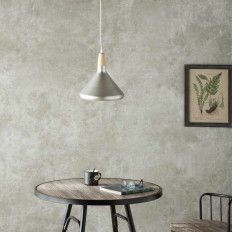 Lampadario Alexandra House Living Argentato    