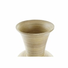 Vaso DKD Home Decor Naturale Argentato Dorato Madreperla Bambù Tropicale Foglia della pianta (25 x 25 x 53 cm)    