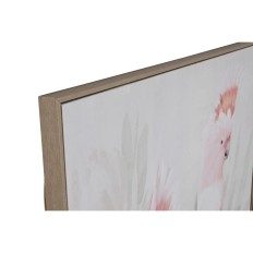 Quadro Home ESPRIT Pappagallo Tropicale 100 x 4 x 140 cm (2 Unità)    