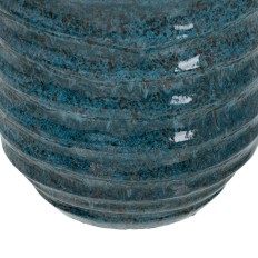 Vaso Azzurro Ceramica 16 x 16 x 40 cm    