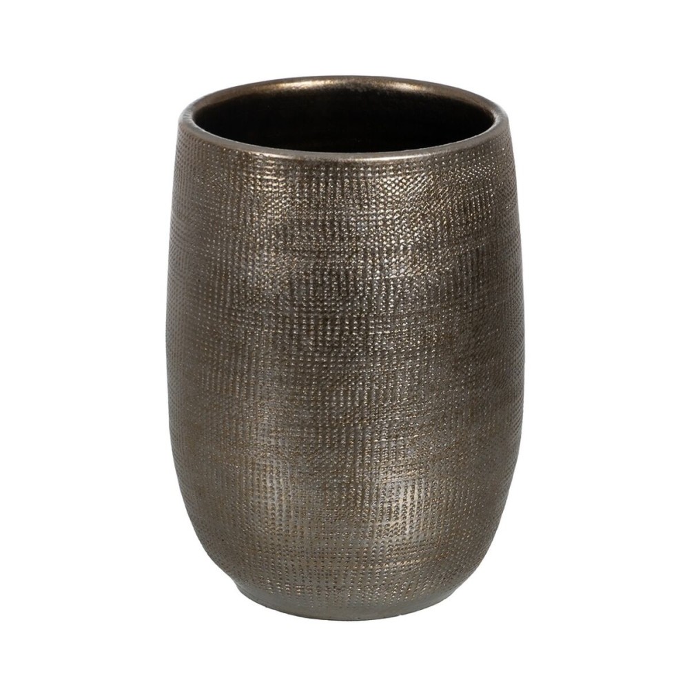 Vaso Metallizzato Ceramica 29 x 29 x 40 cm    