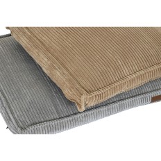 Letto per animali domestici DKD Home Decor 70 x 57 x 10 cm Grigio Cammello 2 Unità    