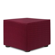 Cover per puff Eysa JAZ Bordeaux 65 x 65 x 65 cm    