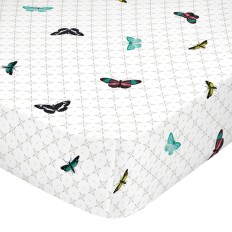 Lenzuolo con angoli HappyFriday Birds of paradise Multicolore 180 x 200 x 32 cm    