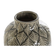 Vaso DKD Home Decor Verde Grigio Porcellana Orientale 16 x 16 x 40 cm (2 Unità)    