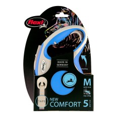 Guinzaglio per Cani Flexi NEW COMFORT Azzurro Taglia L    