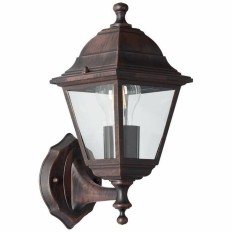 Lampada da Parete Brilliant Nissie Esterno Nero arrugginito E27 60 W    