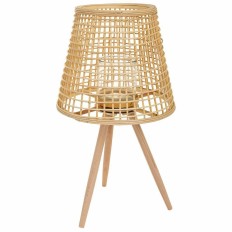 Lanterna Alexandra House Living Naturale Bambù Rattan 36 x 64 x 36 cm    