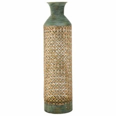 Vaso Alexandra House Living Oro Ferro 18 x 69 x 18 cm    