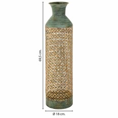 Vaso Alexandra House Living Oro Ferro 18 x 69 x 18 cm    