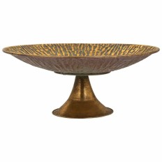 Centrotavola Alexandra House Living Oro Ferro 47 x 19 x 47 cm    