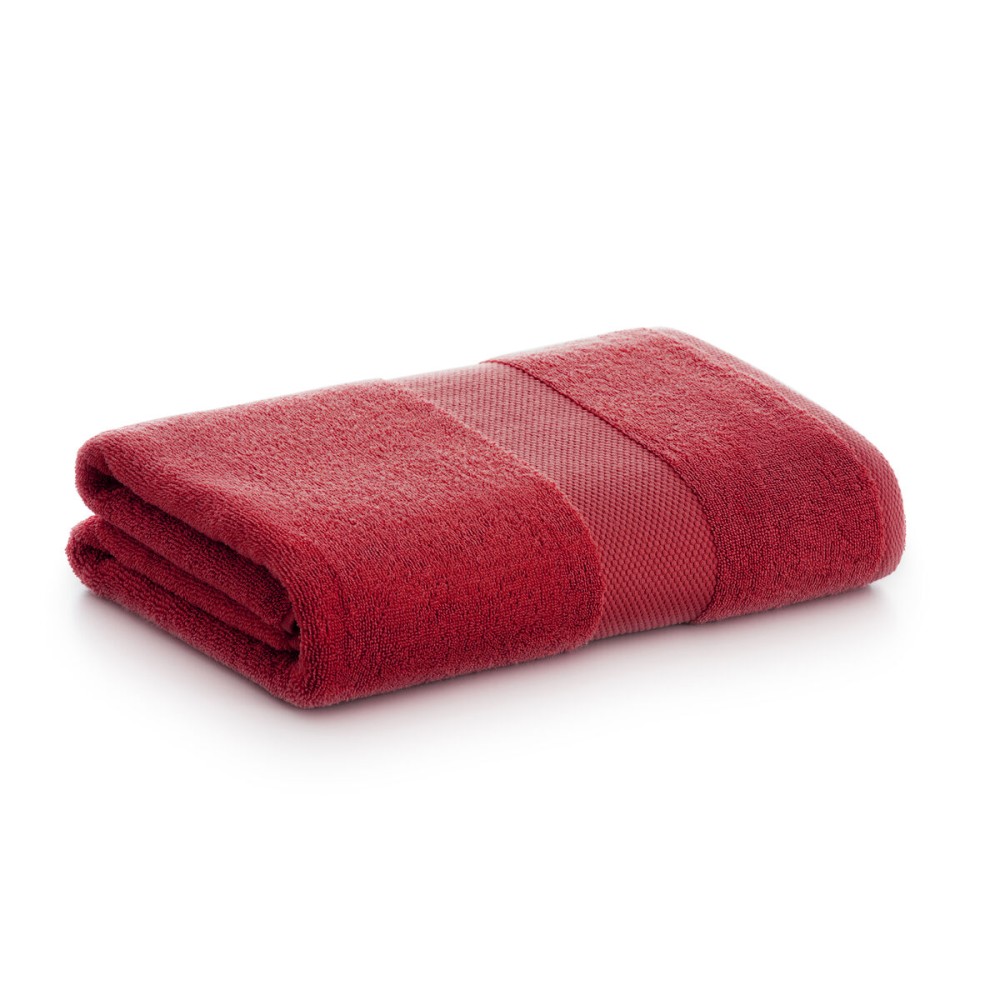 Telo da bagno Paduana Rosso Granato 100 % cotone 70 x 1 x 140 cm    