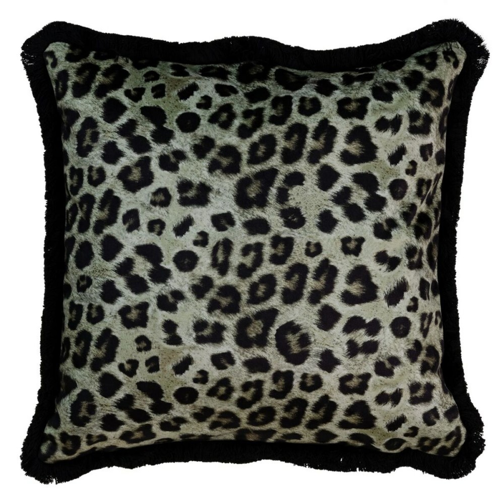 Cuscino Verde Leopardo 45 x 45 cm    