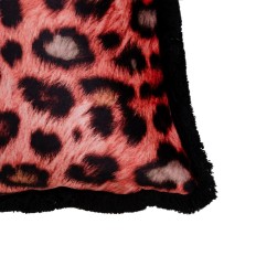 Cuscino Arancio Leopardo 45 x 30 cm    