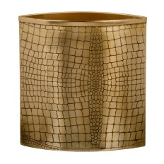 Vaso Dorato Metallo 24 x 9 x 24 cm    