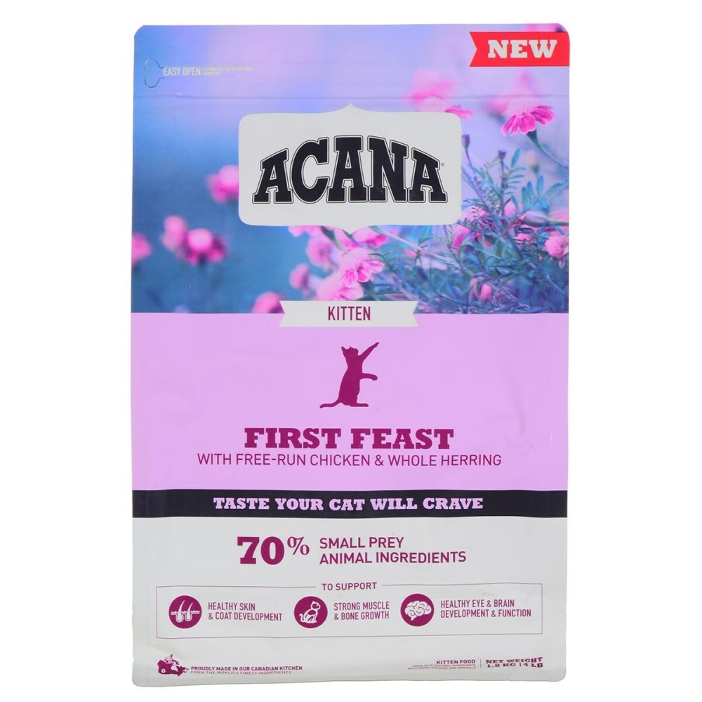 Cibo per gatti Acana First Feast Uccelli 1,8 kg    