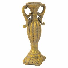 Candelabro Alexandra House Living Oro Resina 14 x 33 x 14 cm    