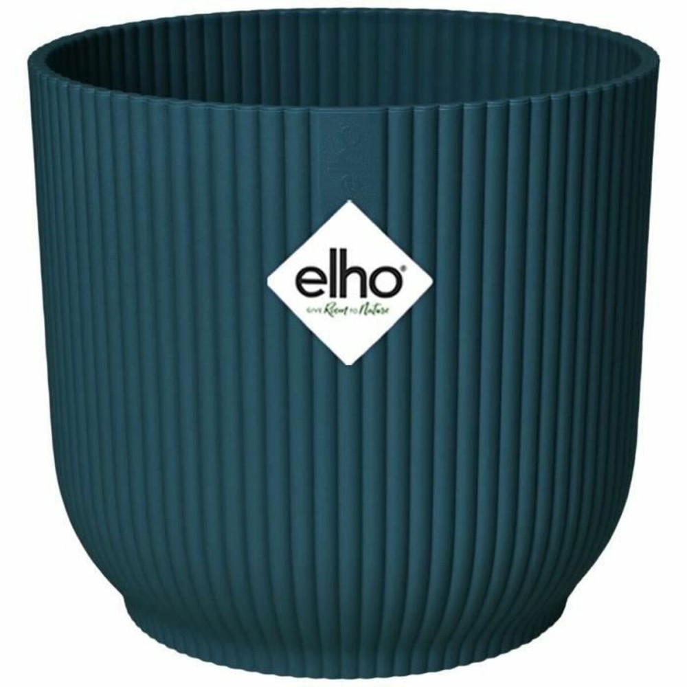 Vaso Elho   Ø 22 cm Rotonda Blu scuro Plastica    