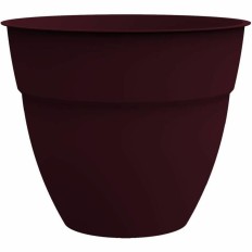 Vaso EDA Rosso Scuro Ø 41 cm Plastica Rotondo Moderno    