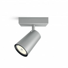 Faretto LED Philips Foco Argentato Alluminio 10 W 10,2 x 10,2 x 9,2 cm    