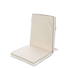 Cuscino per sedie Crema 90 x 40 x 4 cm    