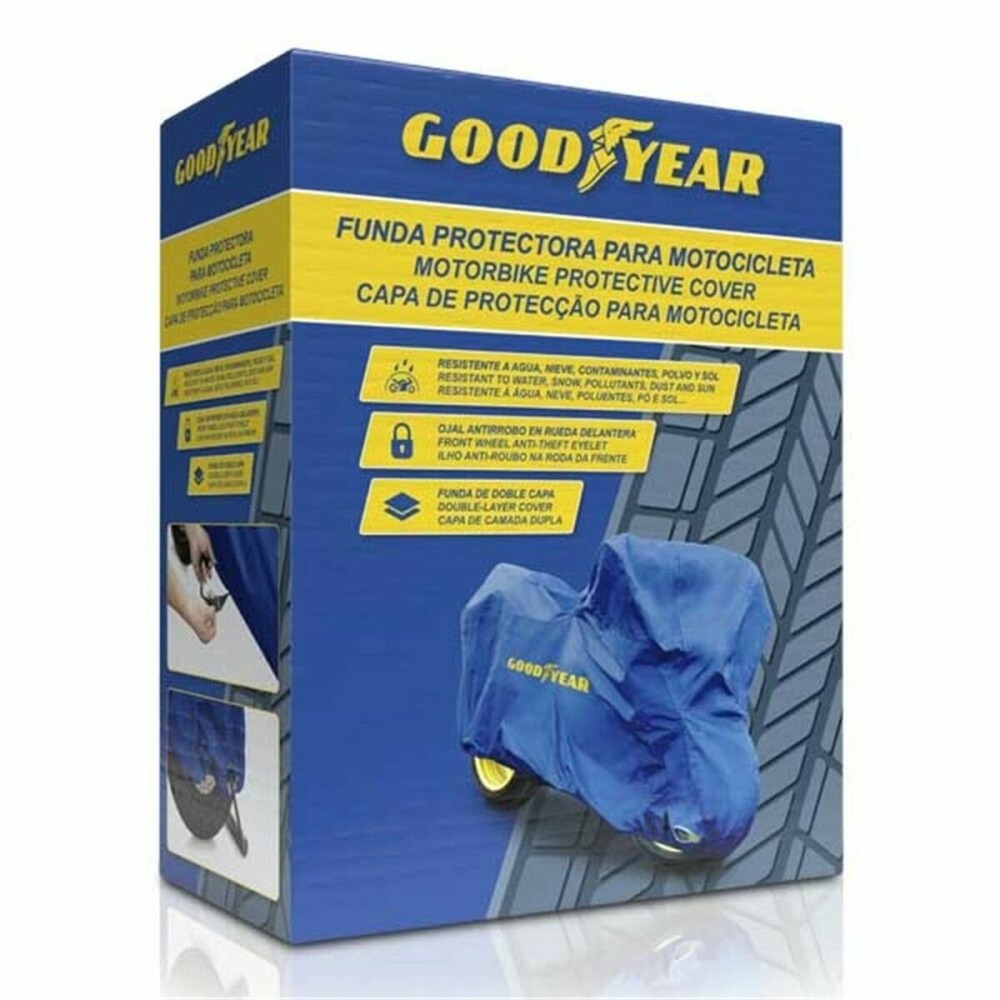 Copertura per moto Goodyear GOD7020 Azzurro    