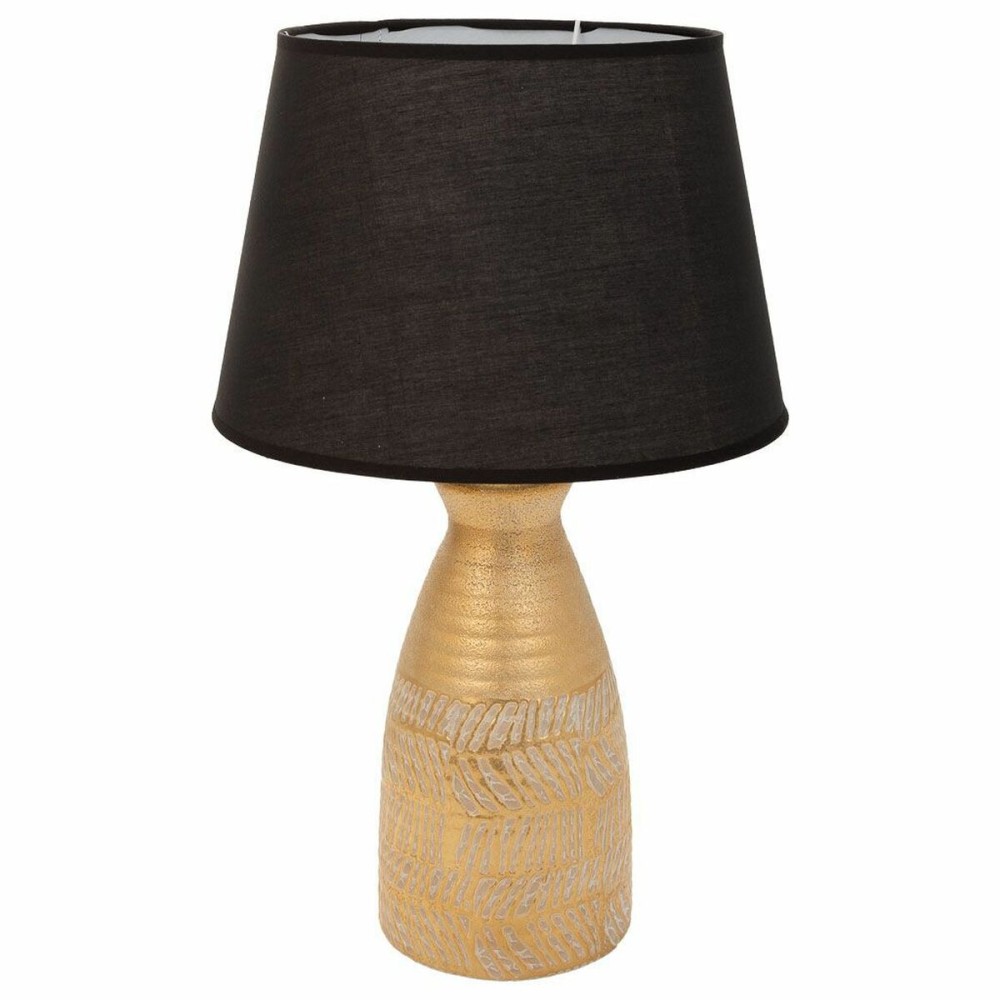 Lampada da tavolo Alexandra House Living Oro Ceramica 14 x 35 x 14 cm    