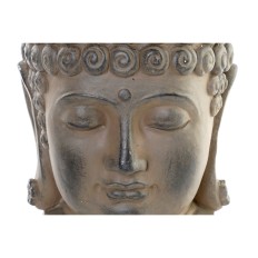 Vaso DKD Home Decor 26 x 25 x 30 cm Fibra di Vetro Buddha    