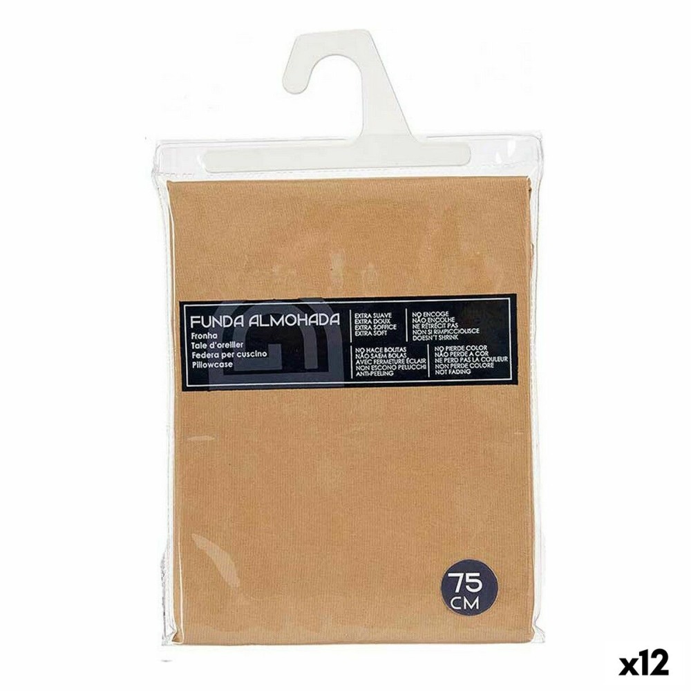 Federa 45 x 0,2 x 70 cm Beige (12 Unità)    