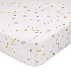 Lenzuolo con angoli HappyFriday Saturn Multicolore 105 x 200 x 32 cm    