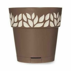 Vaso Autoirrigante Stefanplast Cloe Marrone Plastica 15 x 15 x 15 cm (12 Unità)    