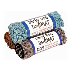 Tappeto per cani Dog Gone Smart Microfibre Blu scuro (89 x 66 cm)    