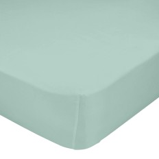 Lenzuolo con angoli aderenti HappyFriday Basic Menta 180 x 200 x 32 cm    