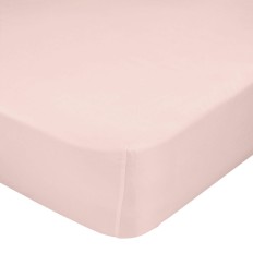 Lenzuolo con angoli HappyFriday BASIC Rosa chiaro 180 x 200 x 32 cm    