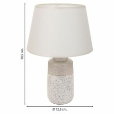 Lampada da tavolo Alexandra House Living Argento Ceramica 12 x 30 x 12 cm    