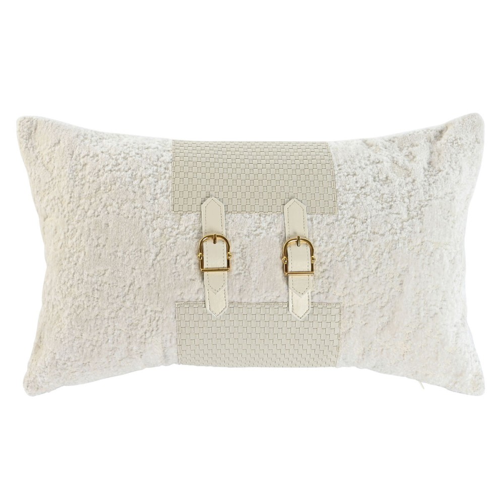 Cuscino Home ESPRIT Bianco 50 x 10 x 30 cm    