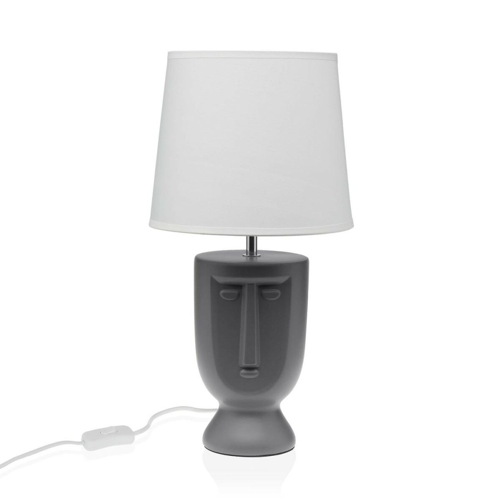 Lampada da tavolo Versa Grigio Ceramica 60 W 22 x 42,8 cm    