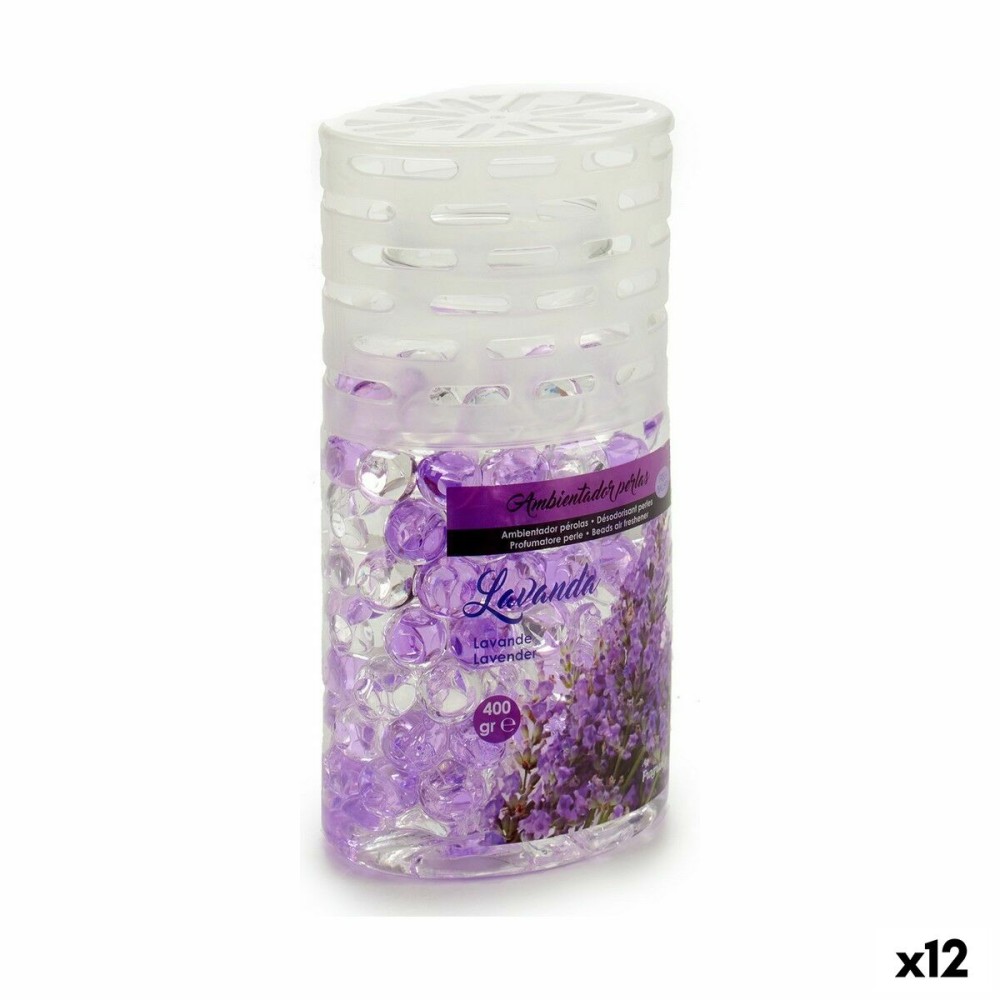 Deodorante per Ambienti Lavanda 400 g Palline in Gel (12 Unità)    