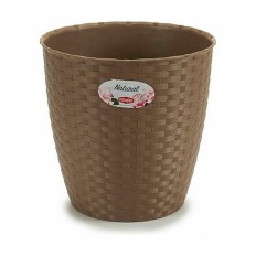 Vaso Stefanplast Marrone Plastica 24 x 22,5 x 24 cm (6 Unità)    