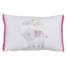 Cuscino Per bambini Elefante 100 % cotone 45 x 30 cm    