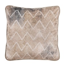 Cuscino Beige Geometrico 45 x 45 cm Quadrato    