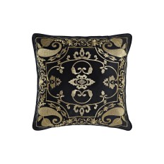 Cuscino DKD Home Decor Nero Dorato 45 x 10 x 45 cm Arabo    