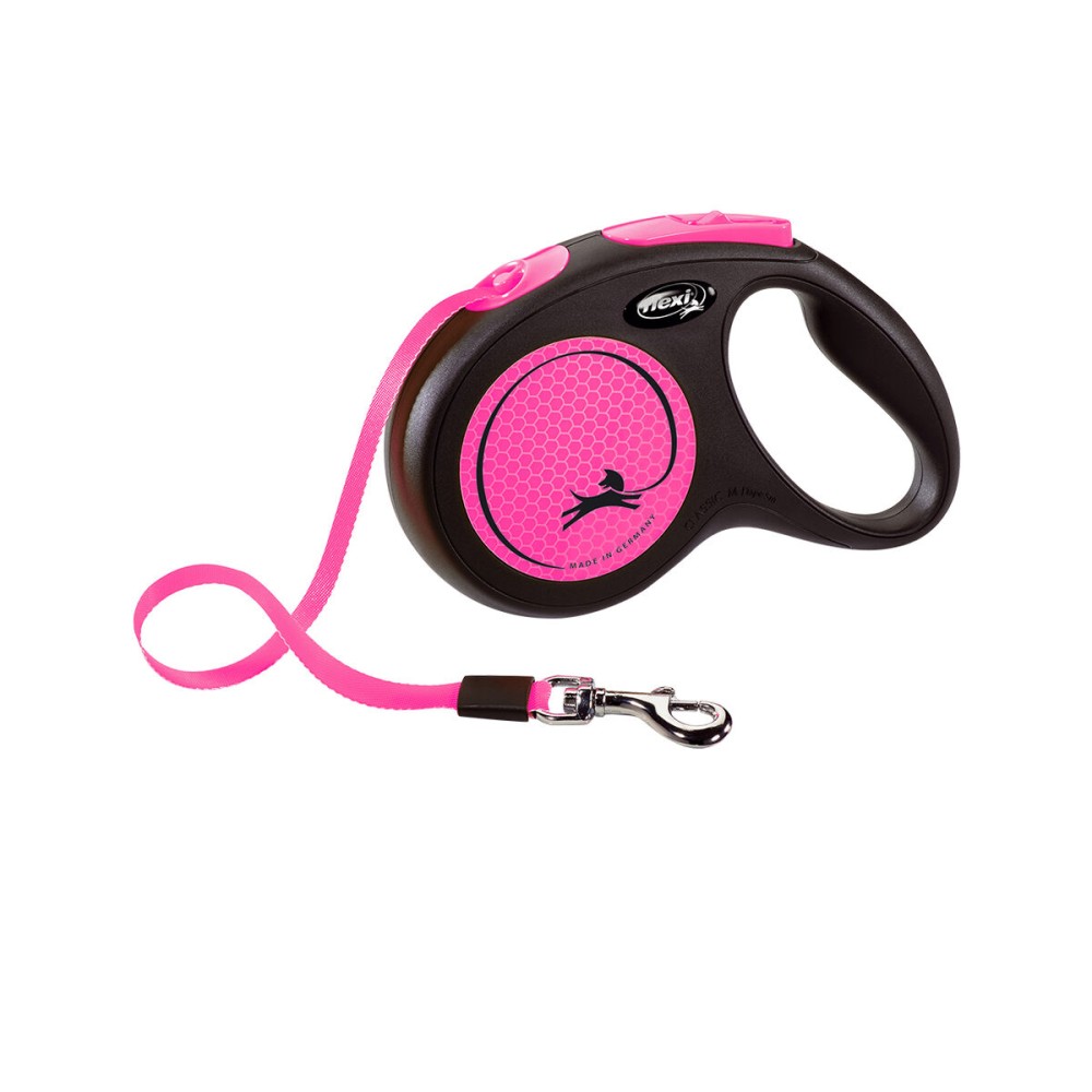 Guinzaglio per Cani Flexi Flexi 5 m Rosa M    